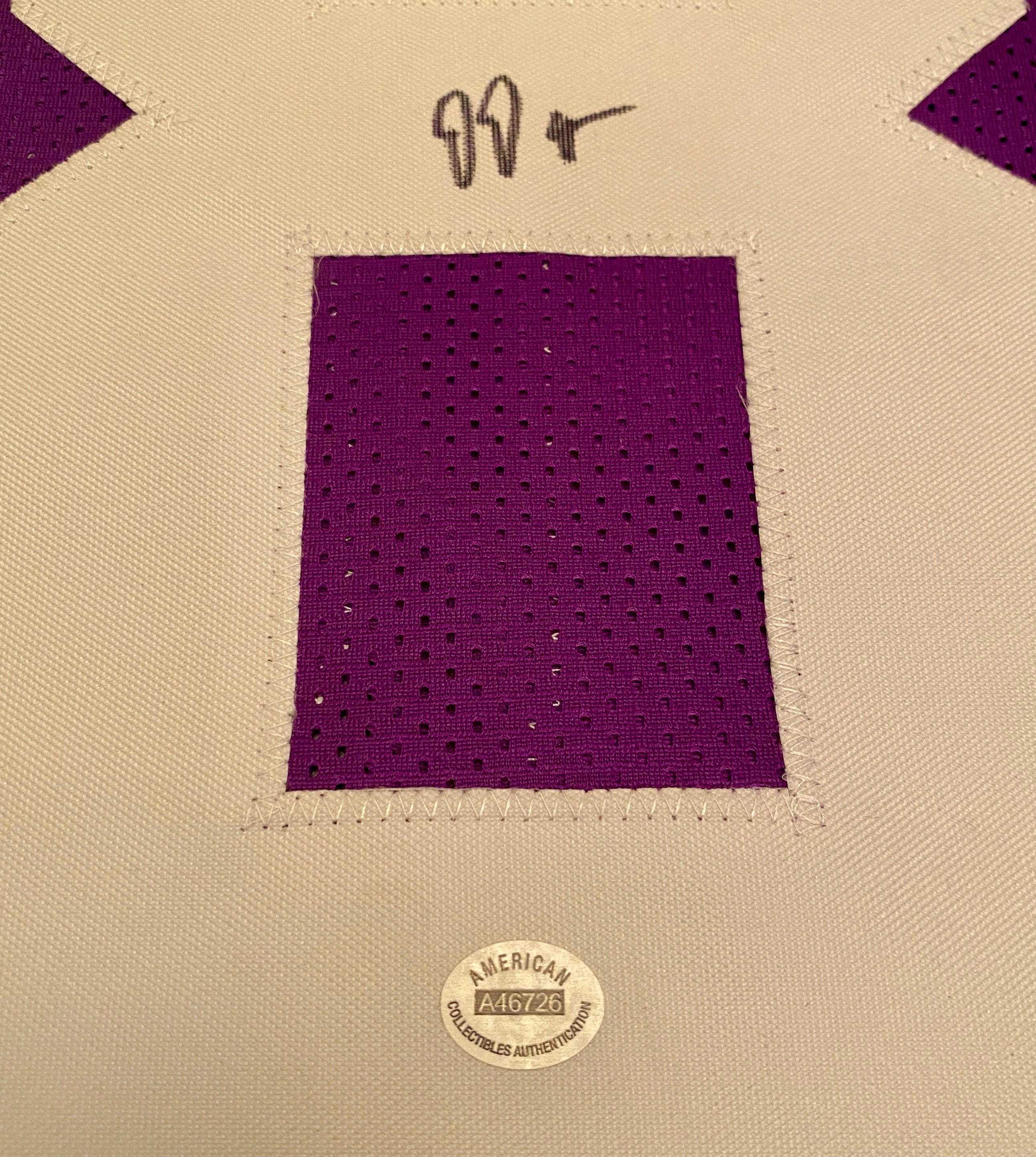 Justin Jefferson Signed Jersey With COA (A46726) (Vikings)