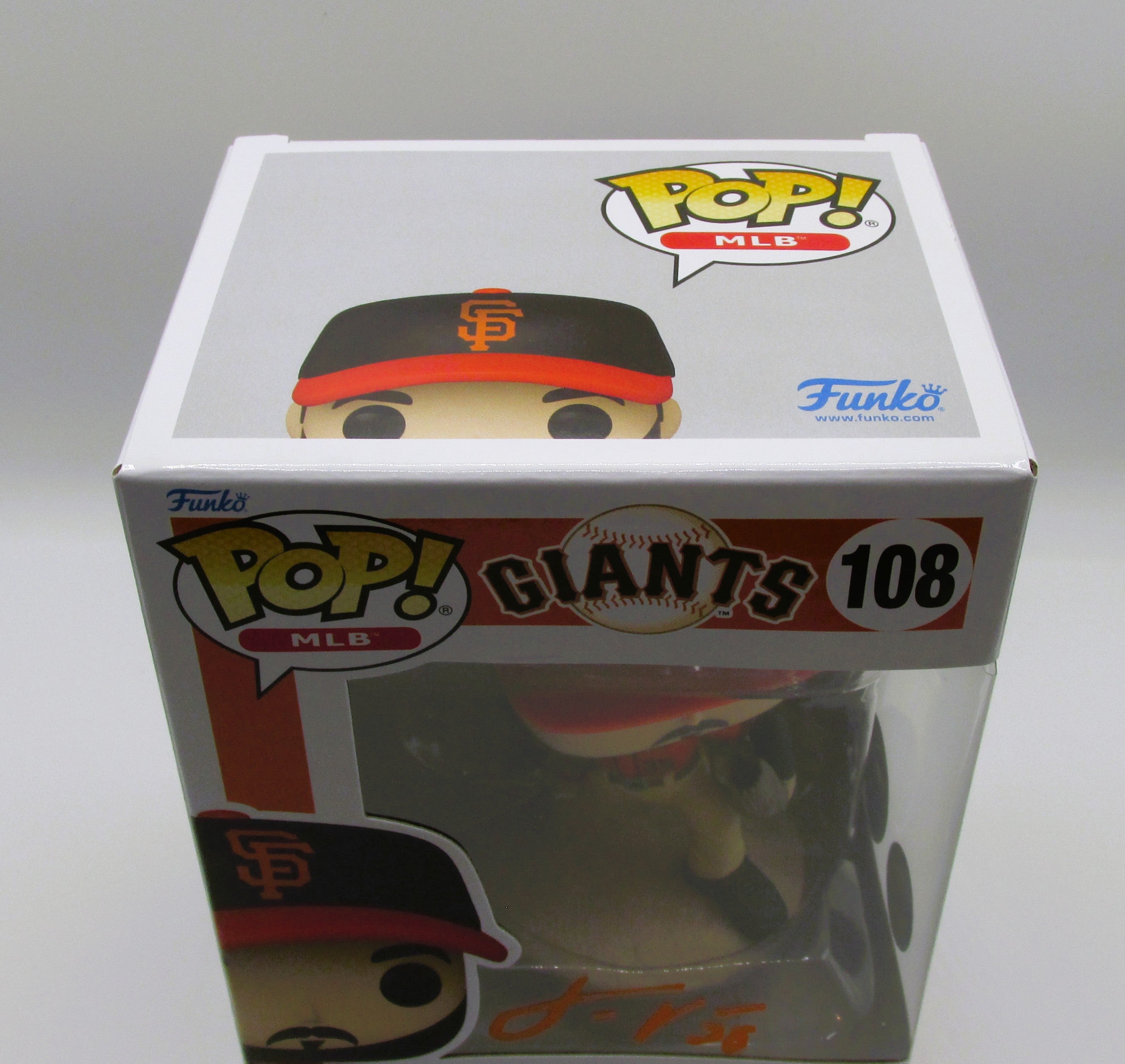 Justin Verlander Signed Funko In Case With COA (140213) (Giants)