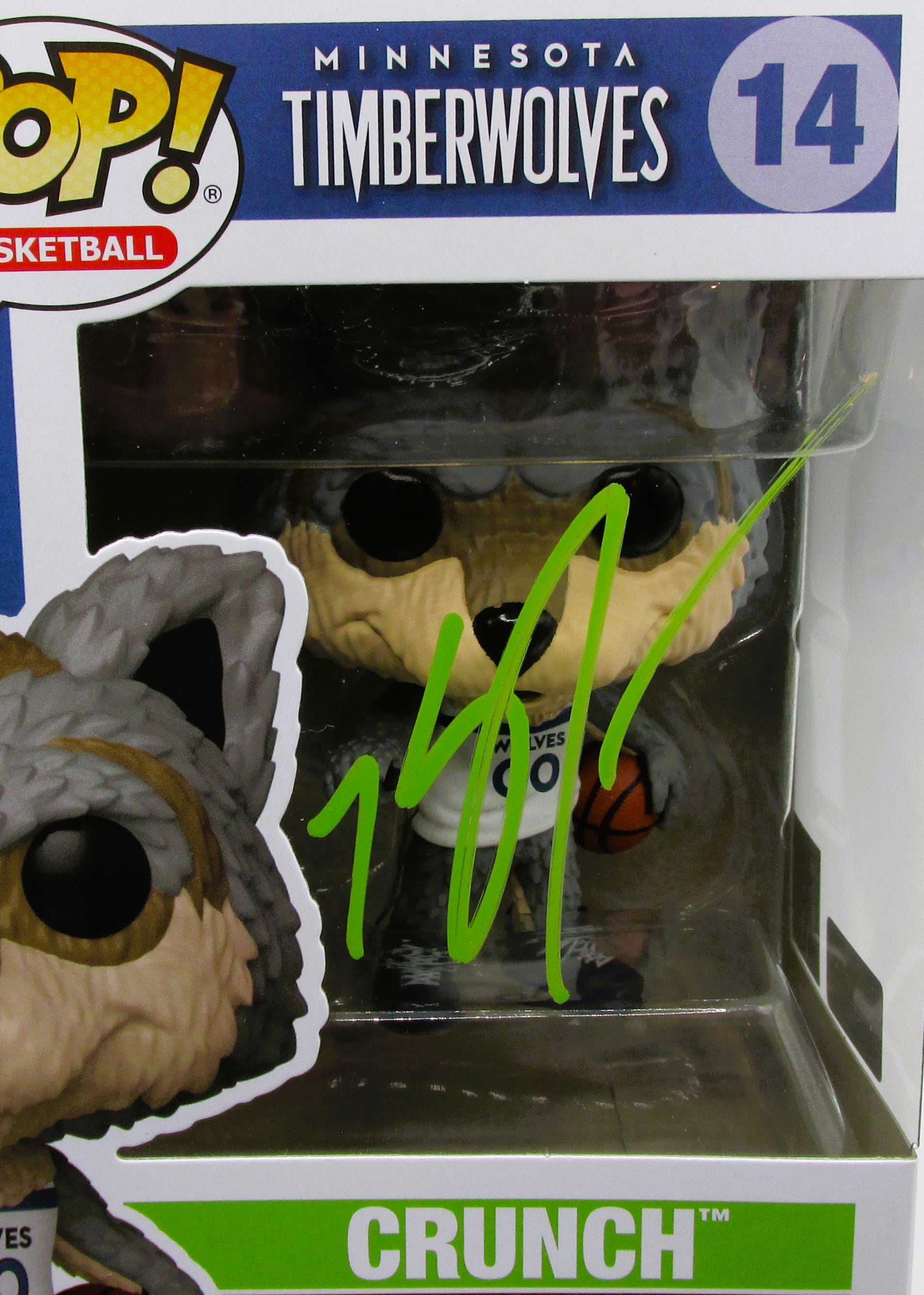 Karl-Anthony Towns Signed Funko In Case With COA (2371537) (Timberwolves)