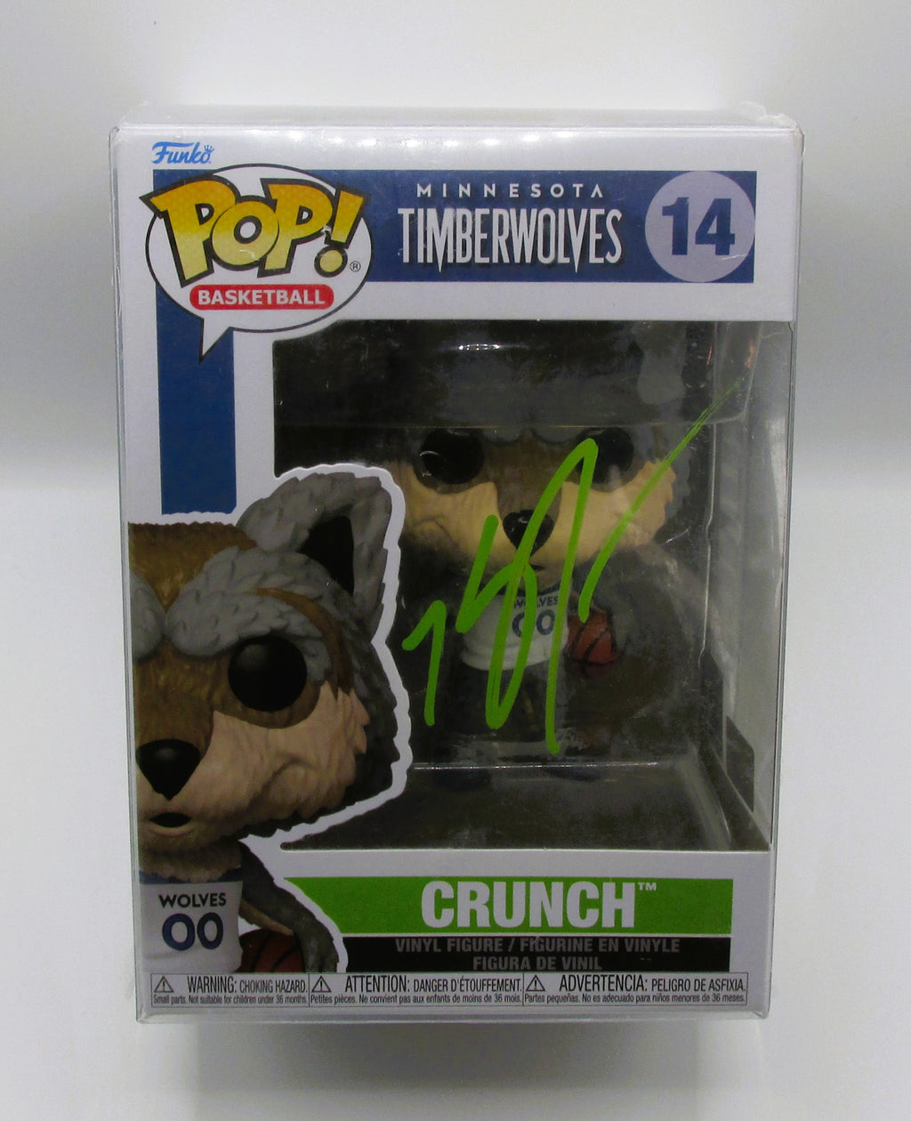 Karl-Anthony Towns Signed Funko In Case With COA (2371537) (Timberwolves)