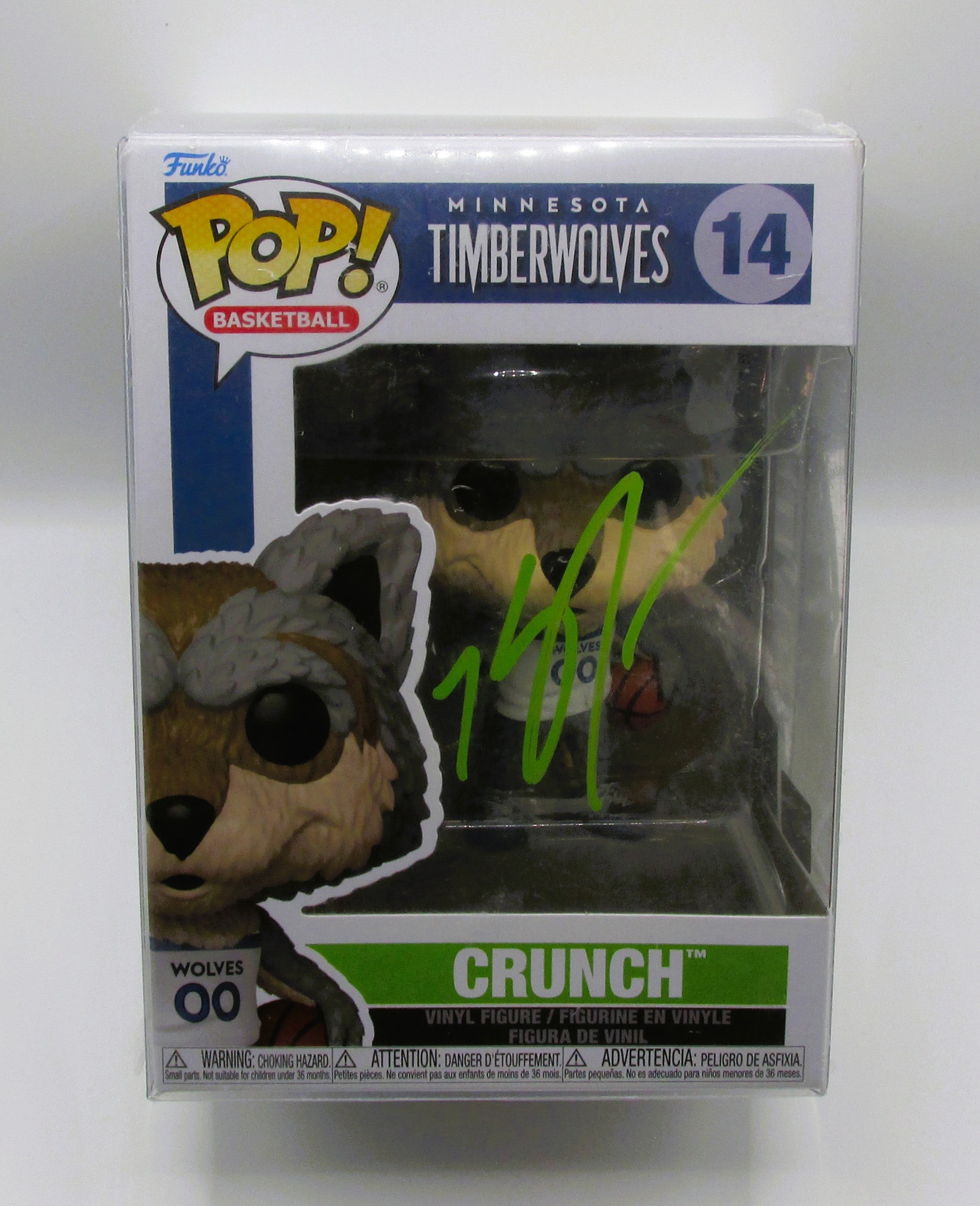 Karl-Anthony Towns Signed Funko In Case With COA (2371537) (Timberwolves)