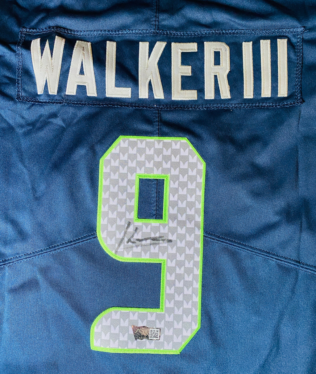 Kenneth Walker III Signed Jersey (Seahawks) - See Notes Regarding COA