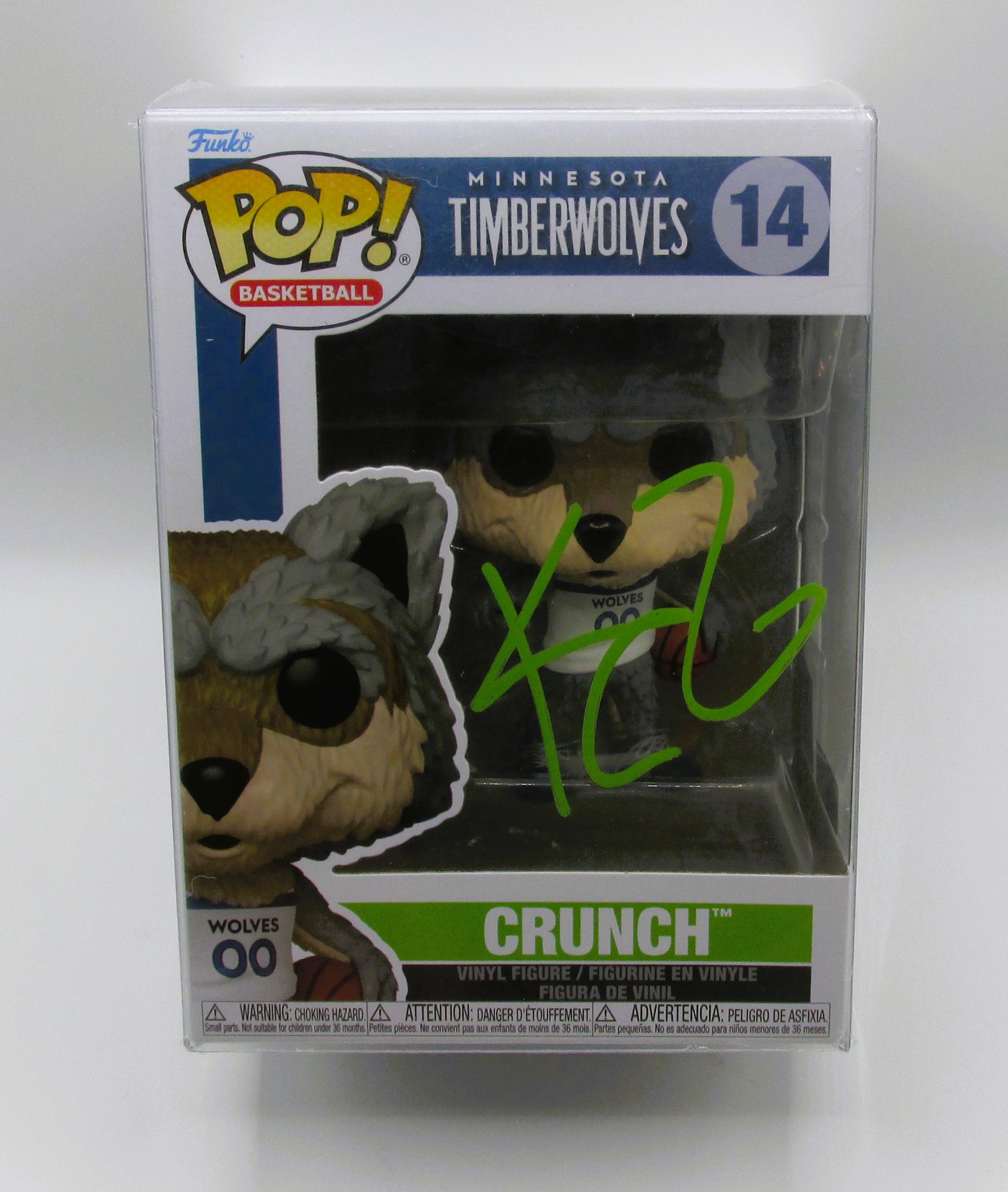 Kevin Garnett Signed Funko In Case With COA (152042) (Timberwolves)