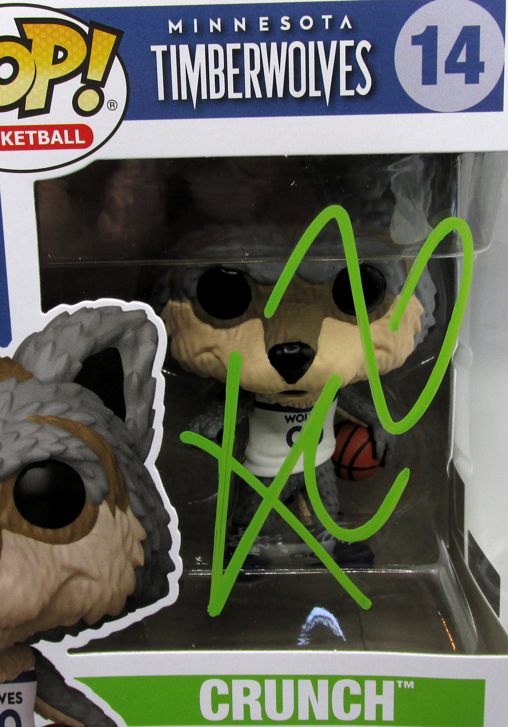 Kevin Garnett Signed Funko With COA (152038) (Timberwolves)