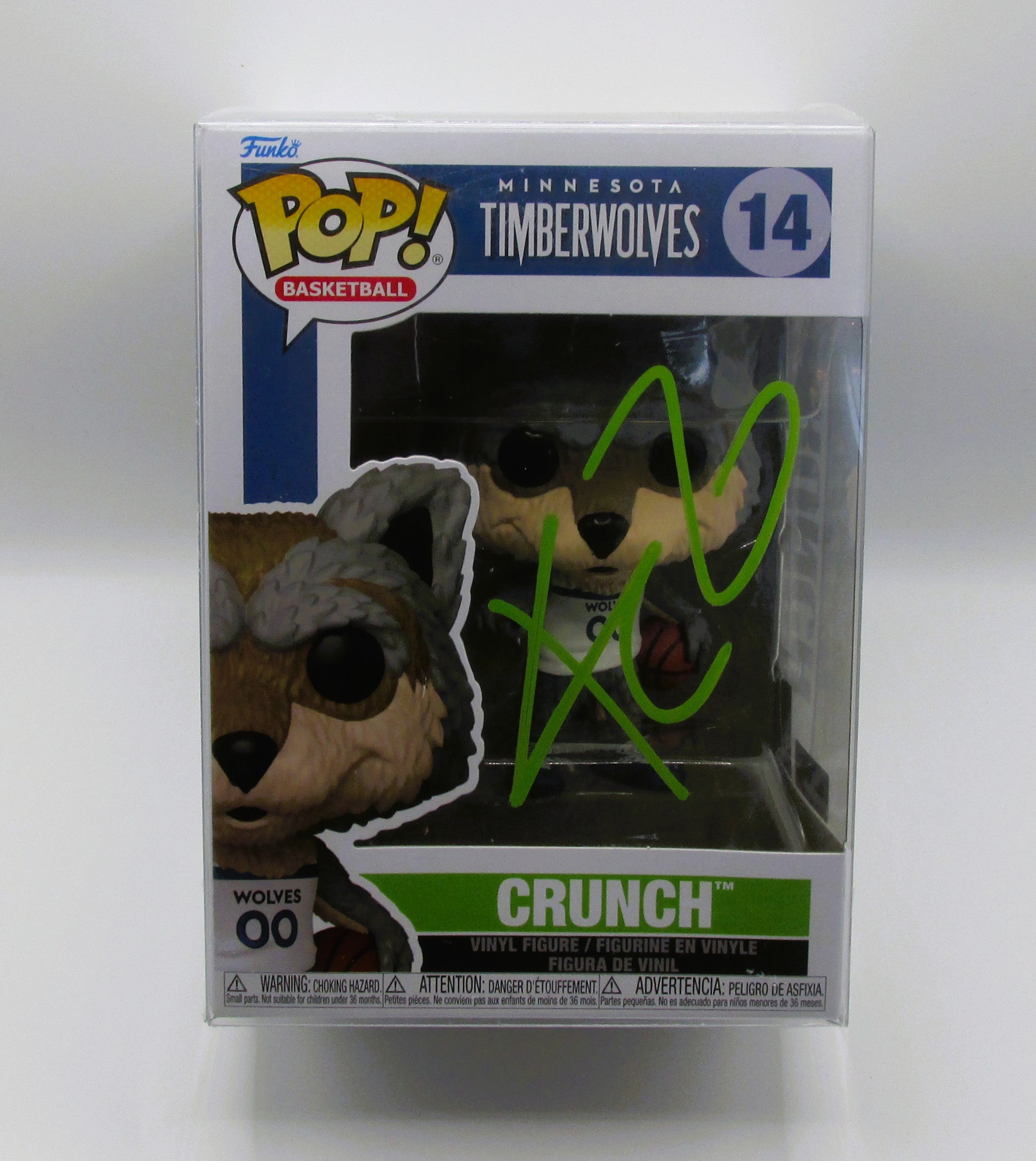 Kevin Garnett Signed Funko With COA (152038) (Timberwolves)