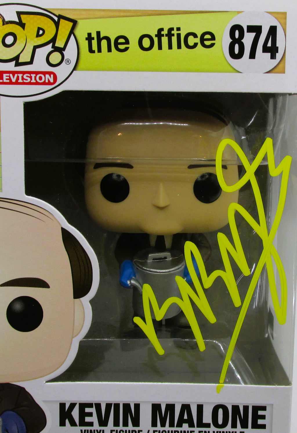 Kevin Malone (Brian Baumgartner) Signed Funko In Case With COA (The Office)