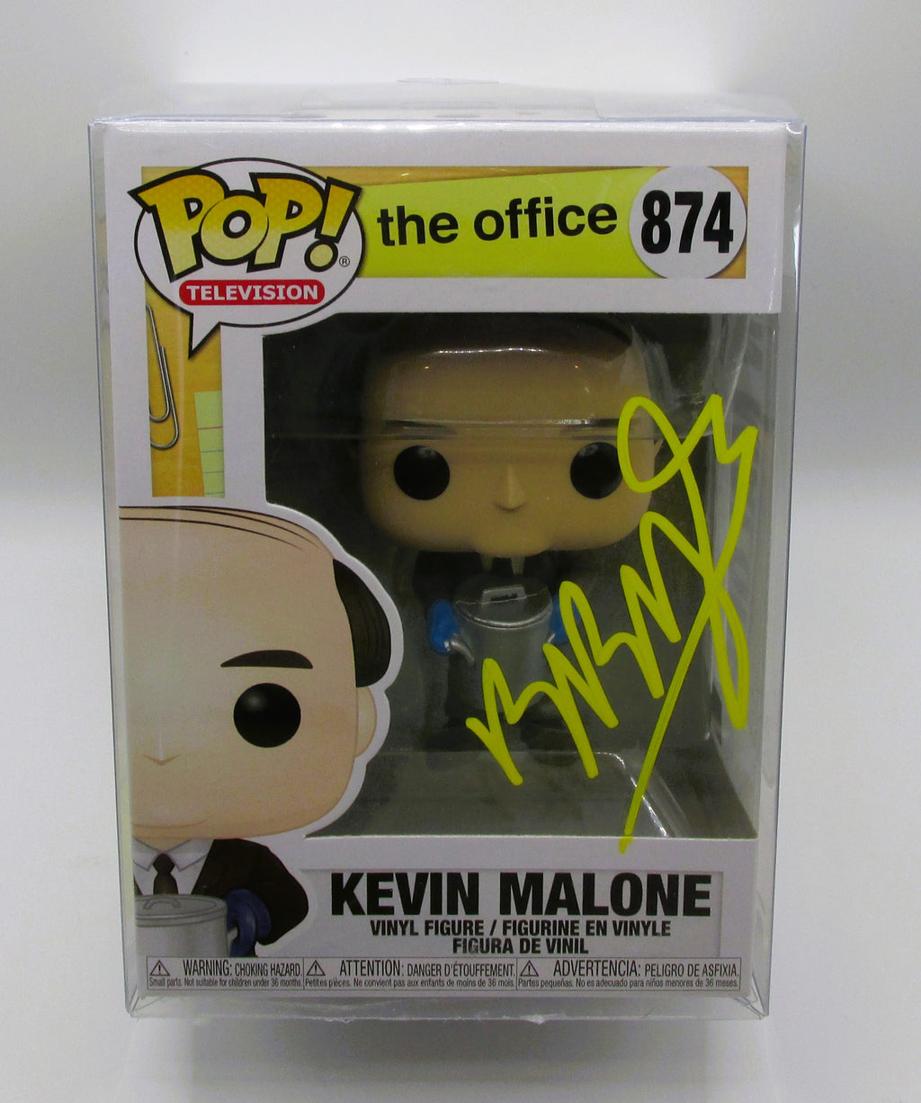 Kevin Malone (Brian Baumgartner) Signed Funko In Case With COA (The Office)