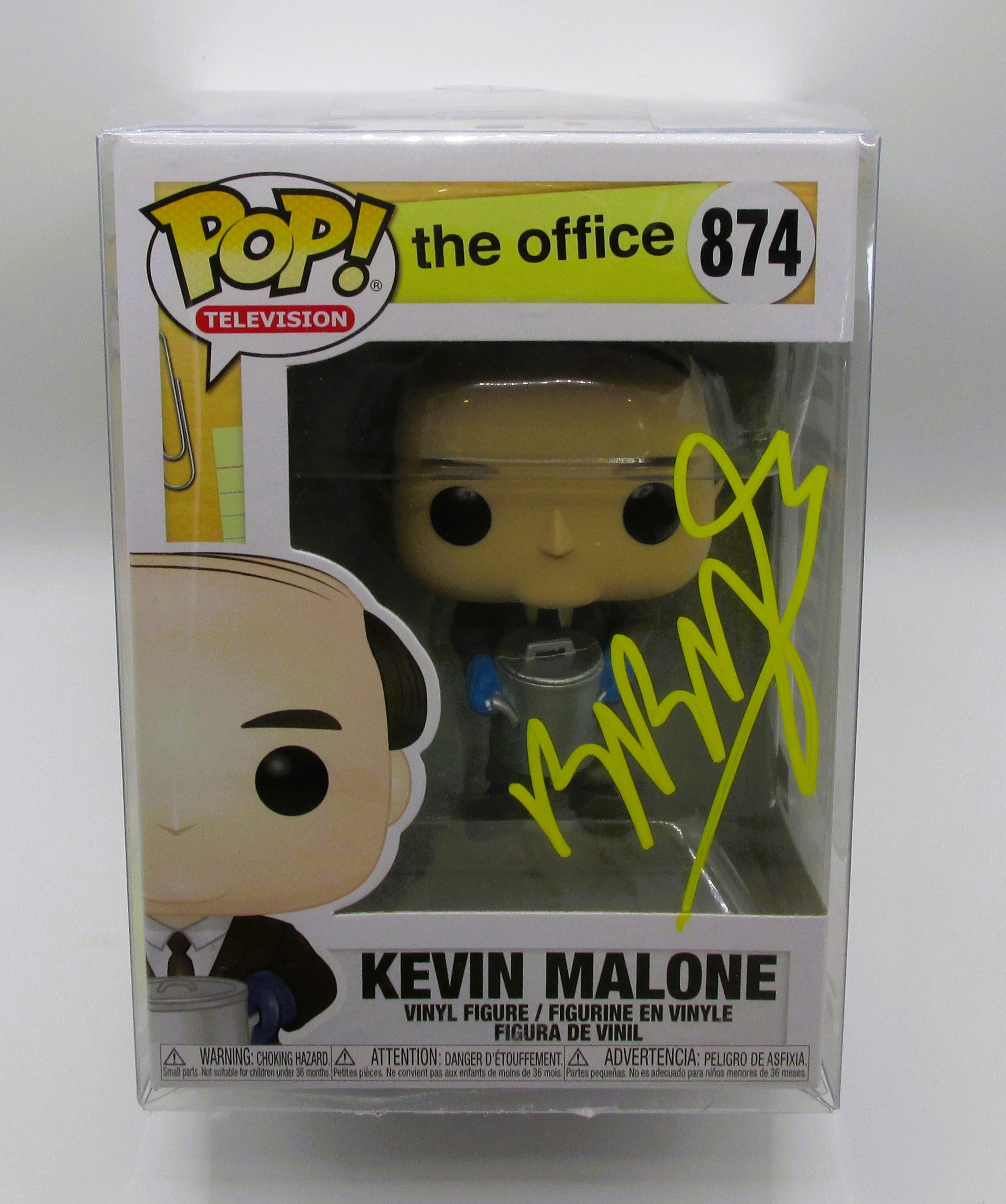 Kevin Malone (Brian Baumgartner) Signed Funko In Case With COA (The Office)
