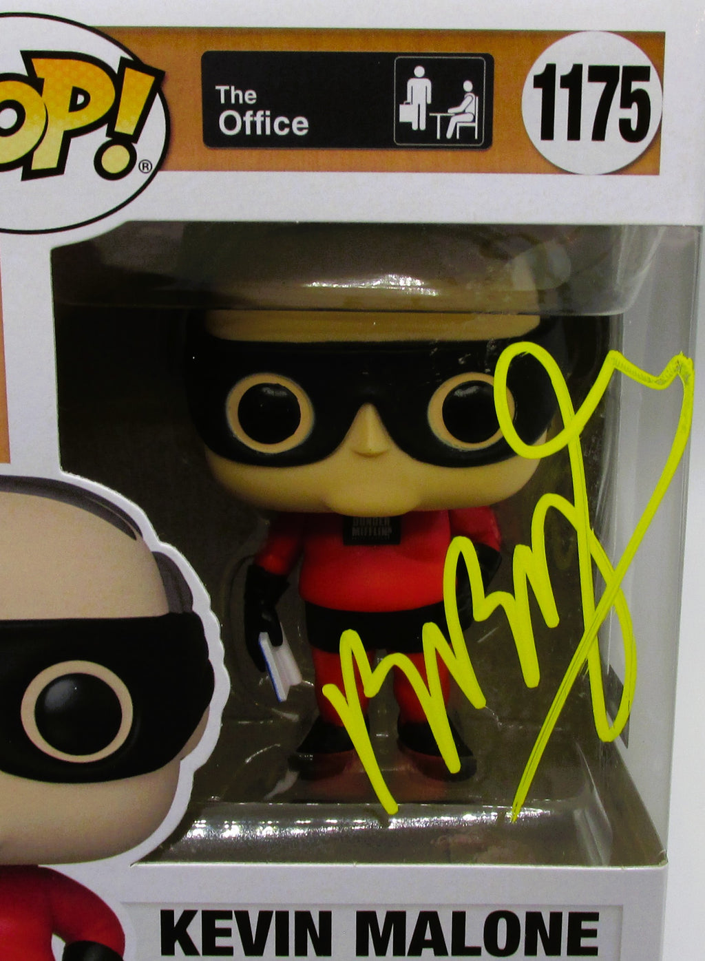 Kevin Malone (Brian Baumgartner) Signed Funko In Case With COA (The Office)
