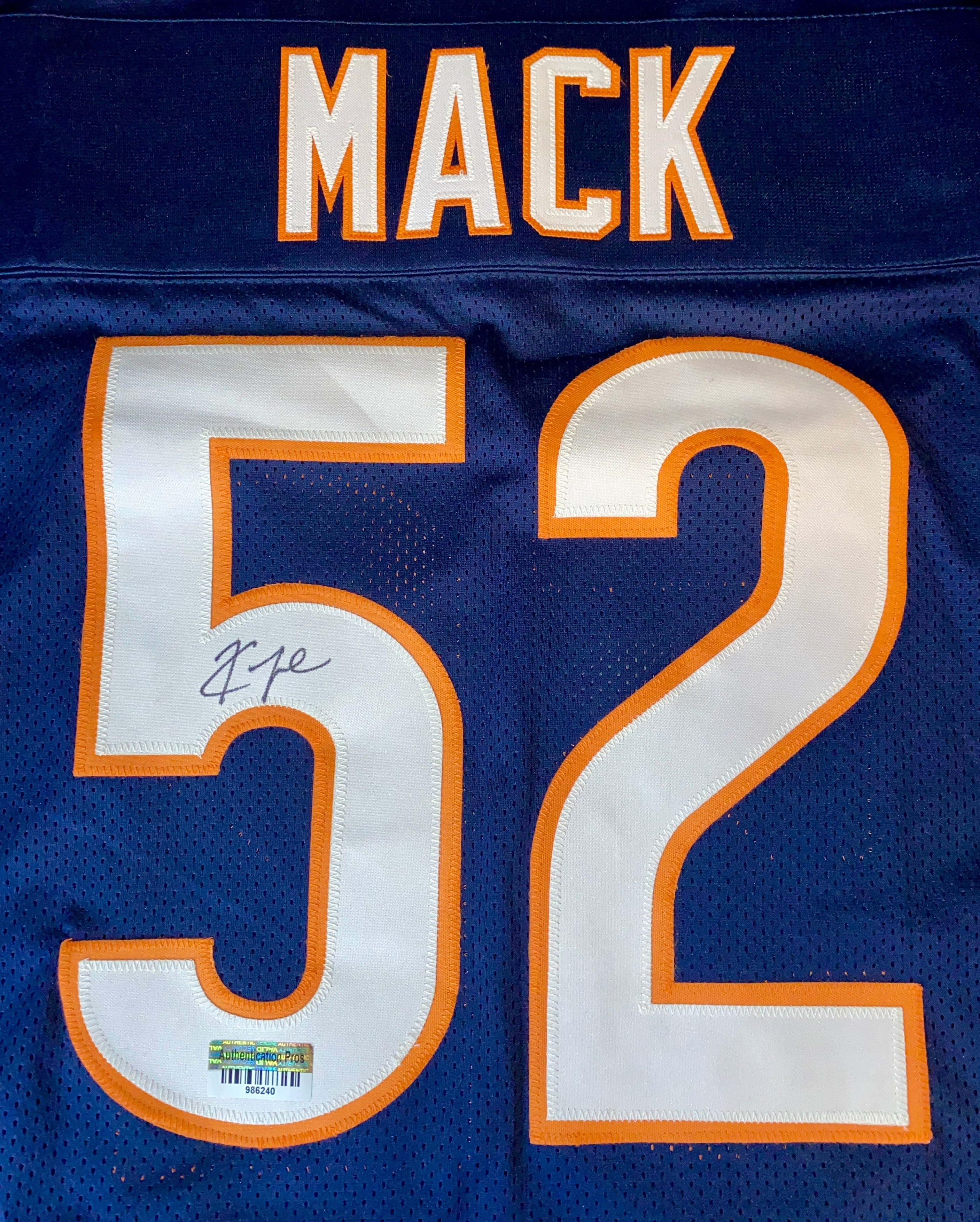 Khalil Mack Signed Jersey With COA (986240) (Bears)