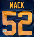 Khalil Mack Signed Jersey With COA (986245) (Bears)
