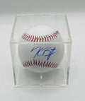 Kris Bryant Signed Baseball In Case With COA (984433) (Cubs, Rockies)