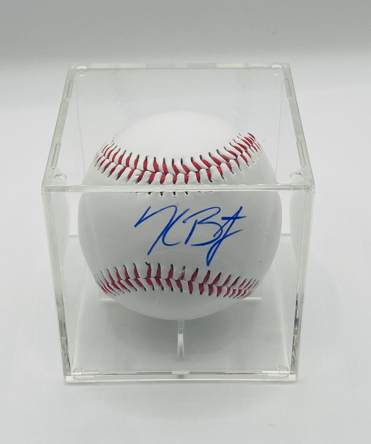 Kris Bryant Signed Baseball In Case With COA (984433) (Cubs, Rockies)