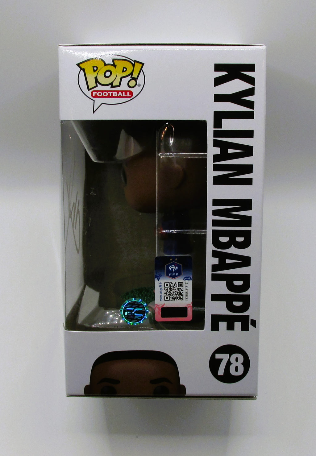 Kylian Mbappe Signed Funko in Case With COA (PC483368) (France)