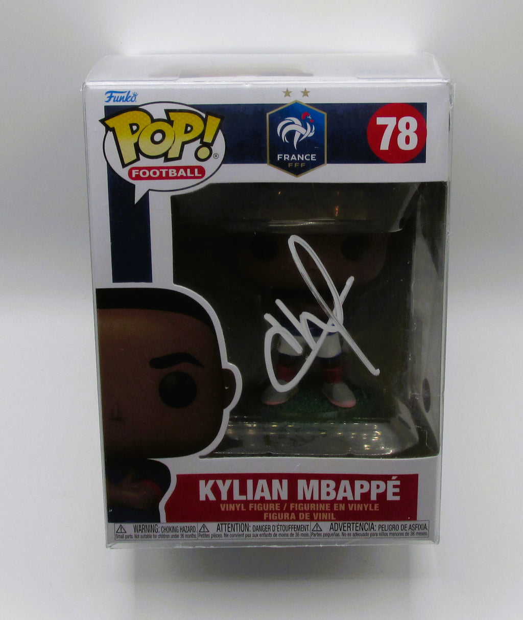 Kylian Mbappe Signed Funko in Case With COA (PC483368) (France)