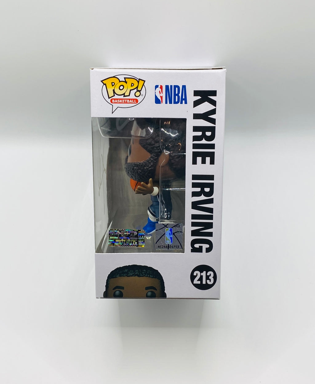 Kyrie Irving Signed Funko In Case With COA (120089) (Mavericks)