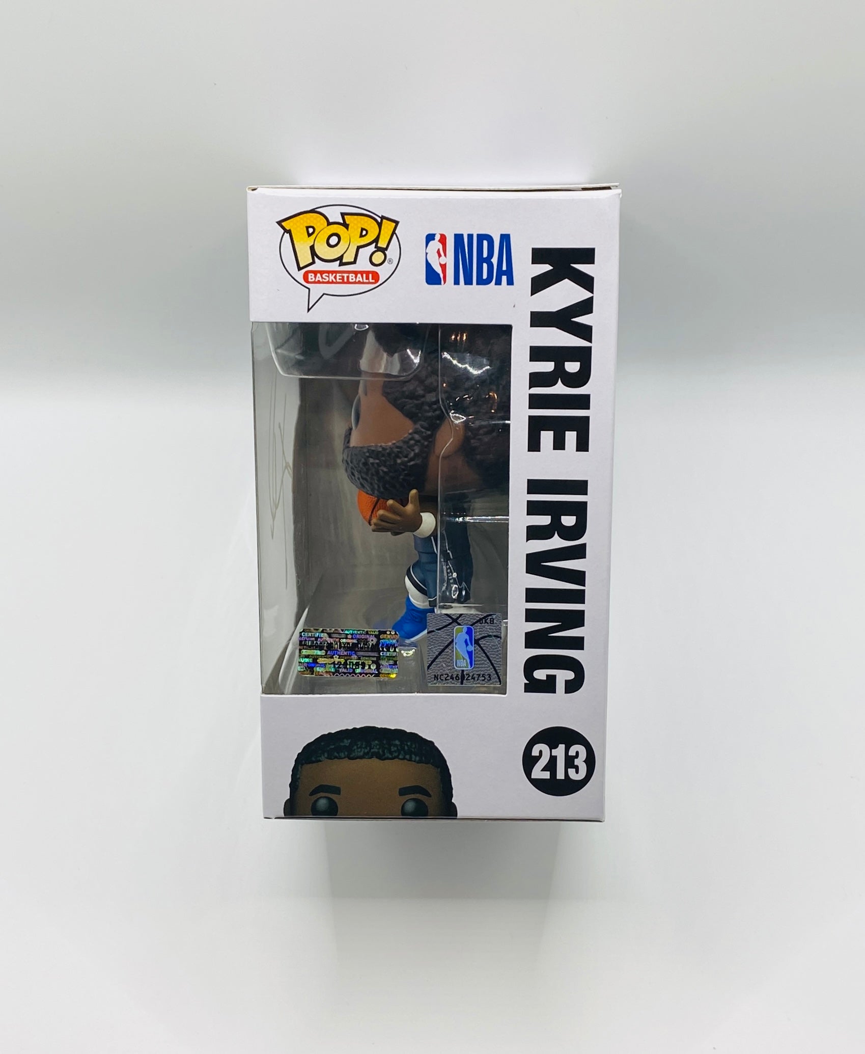 Kyrie Irving Signed Funko In Case With COA (120089) (Mavericks)