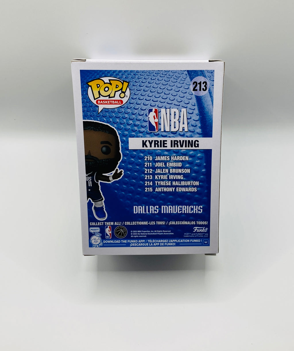 Kyrie Irving Signed Funko In Case With COA (120089) (Mavericks)