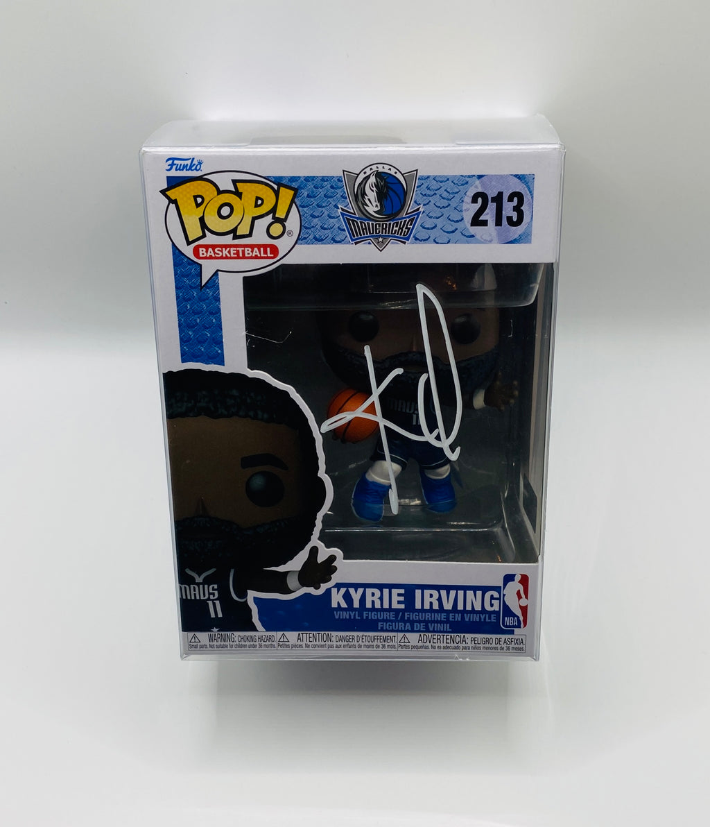 Kyrie Irving Signed Funko In Case With COA (120089) (Mavericks)