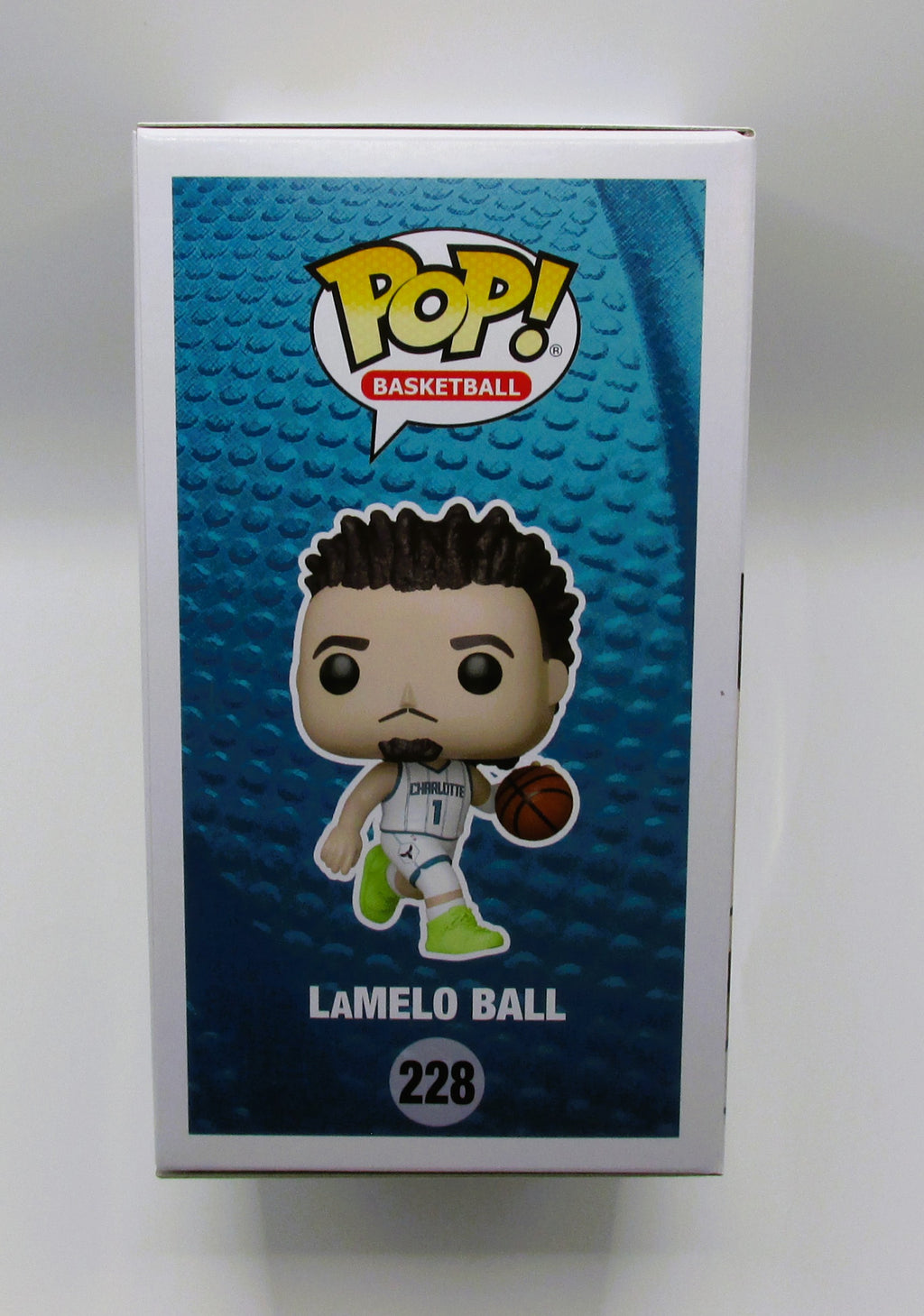 LaMelo Ball Signed Funko In Case With COA (A52593) (Hornets)