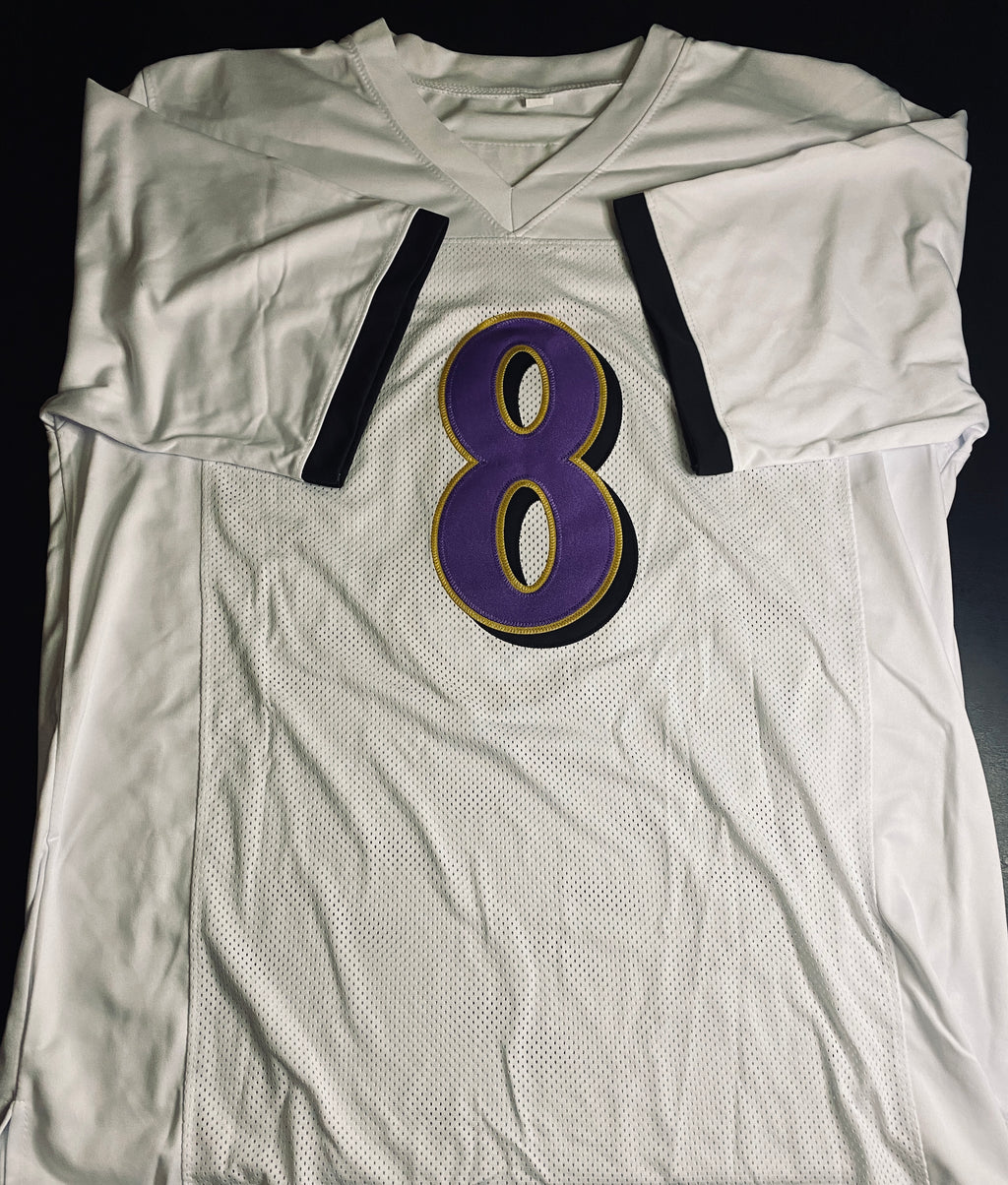Lamar Jackson Signed Jersey With COA (PC608937) (Ravens)