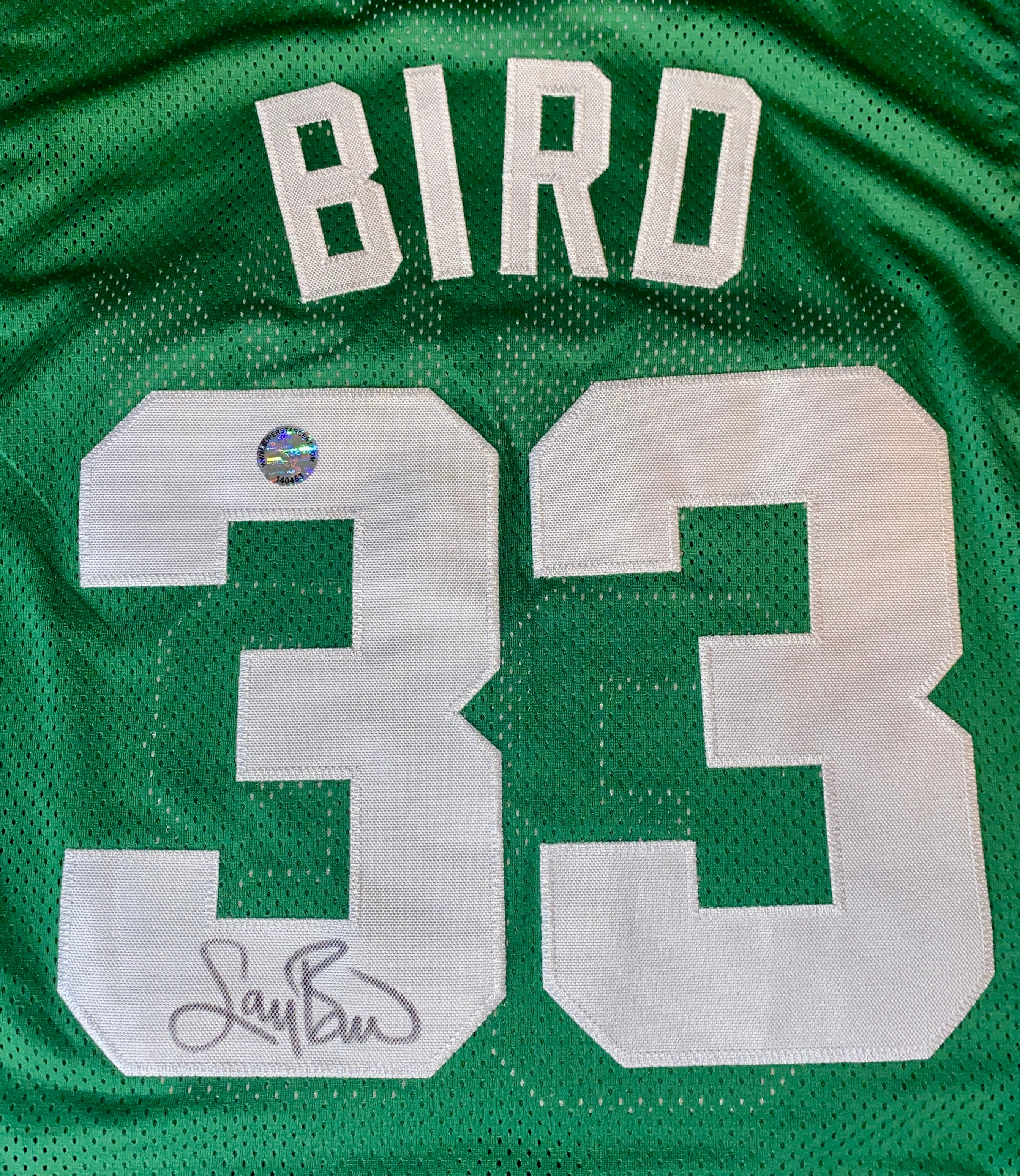Larry Bird Signed Jersey With COA (140453) (Celtics)