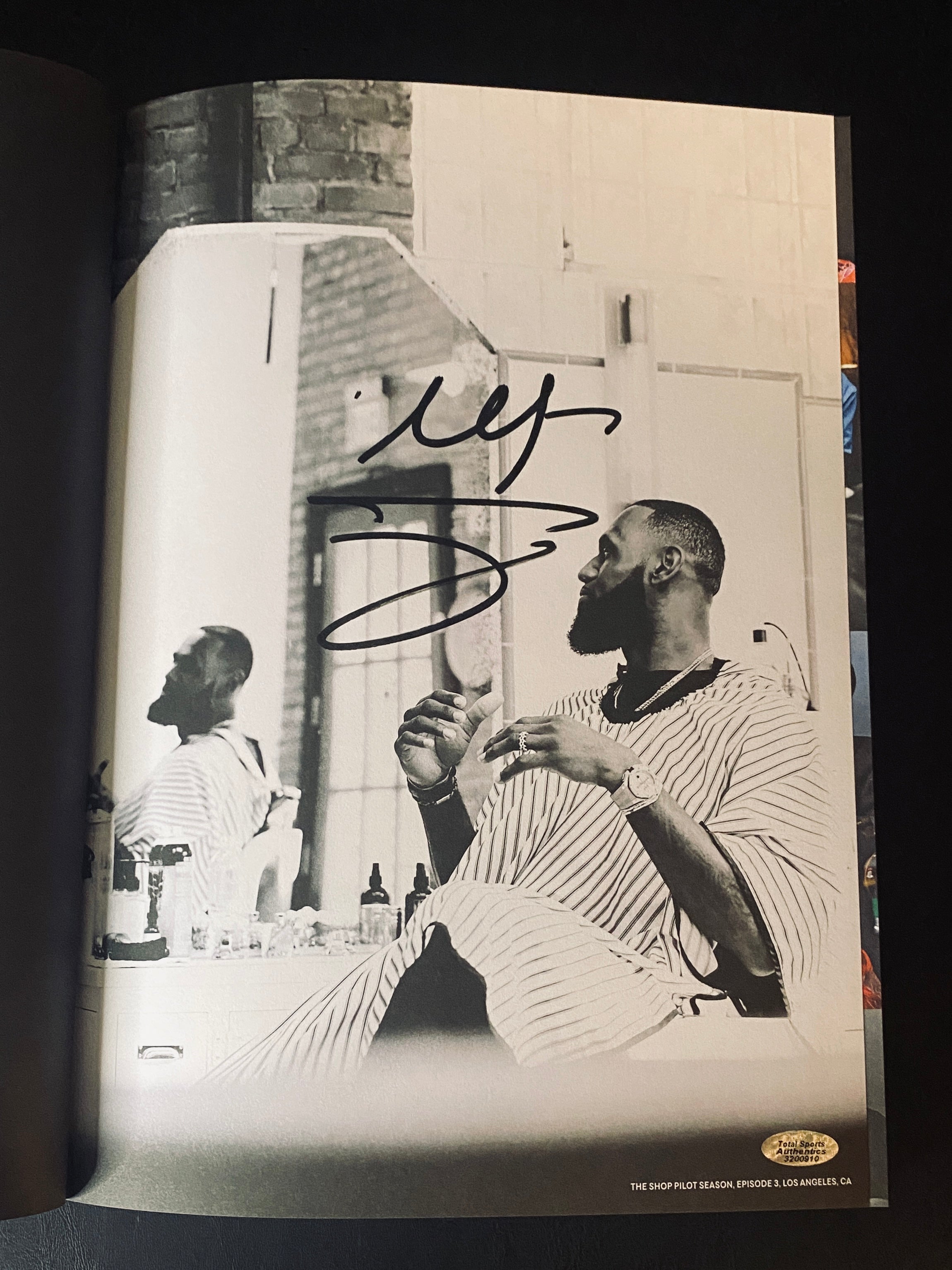 LeBron James Signed Book (The Shop) With COA (3200910) (Cavs, Lakers)