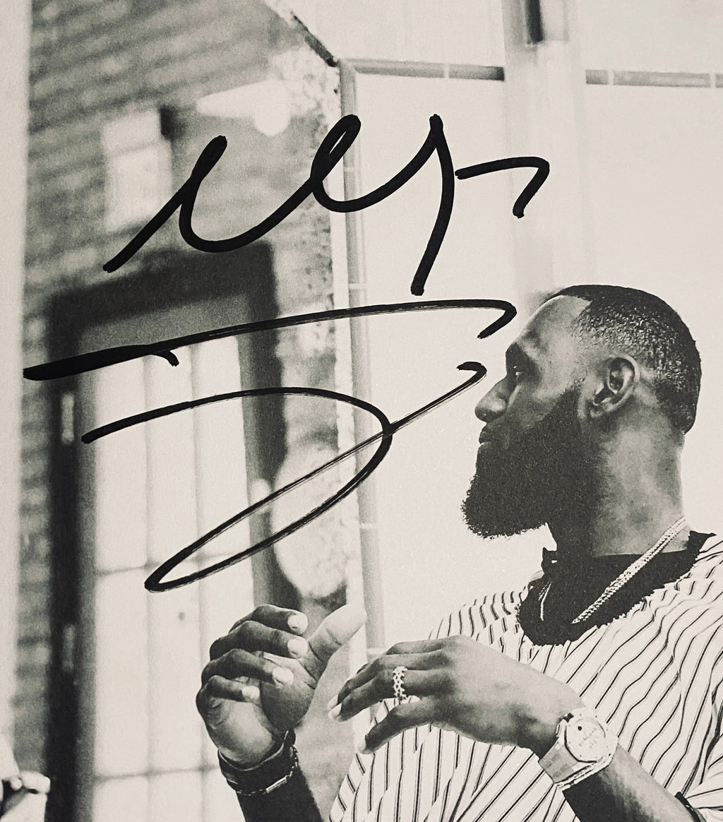 LeBron James Signed Book (The Shop) With COA (3200911) (Cavs, Lakers)