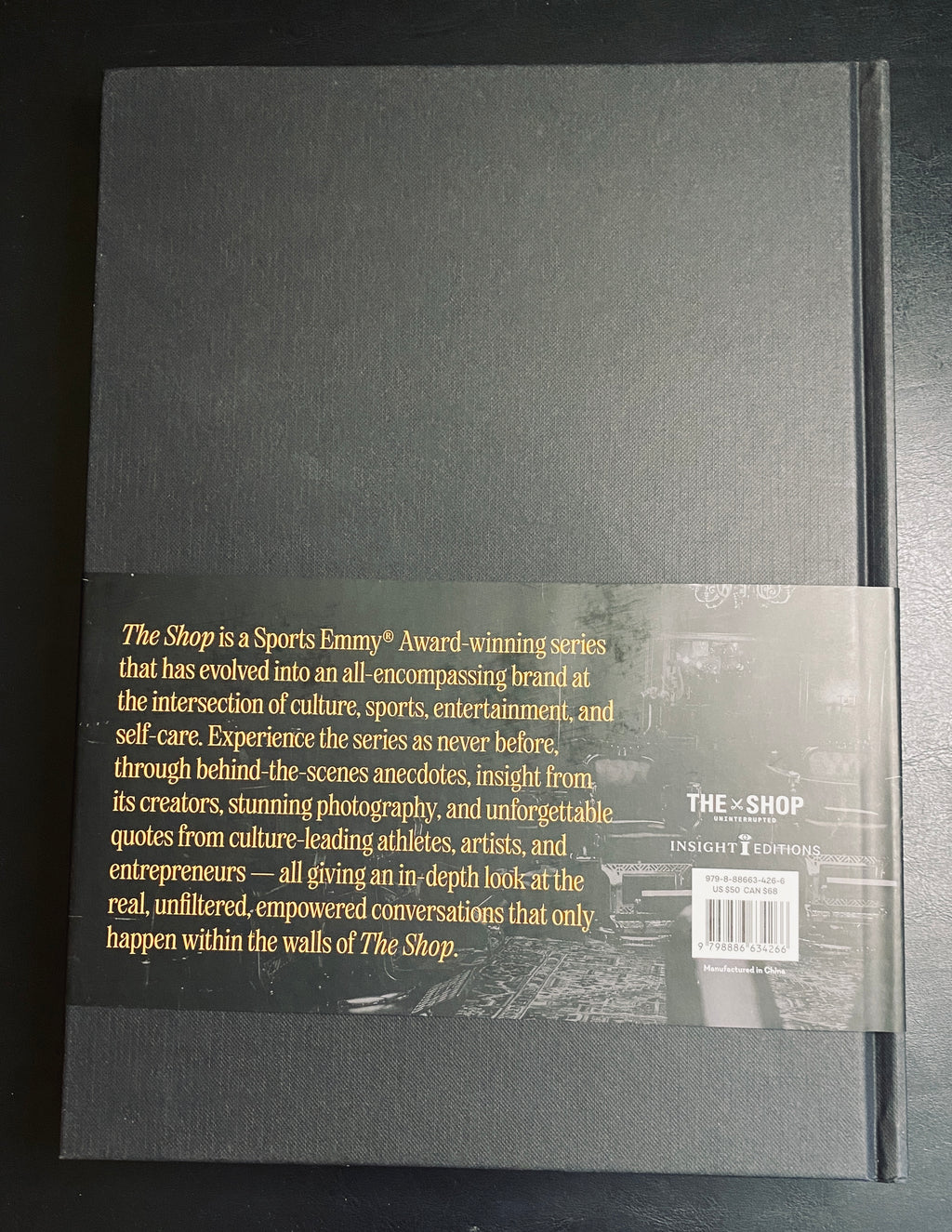 LeBron James Signed Book (The Shop) With COA (3200911) (Cavs, Lakers)