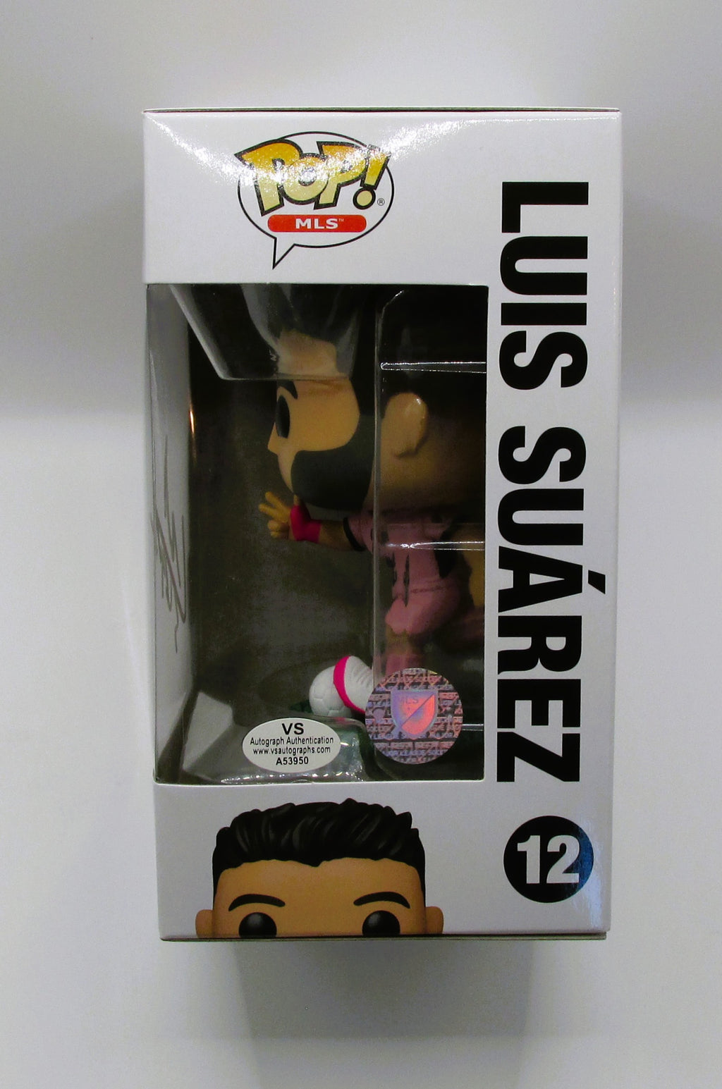 Luis Suarez Signed Funko In Case With COA (A53950) (Inter Miami FC)