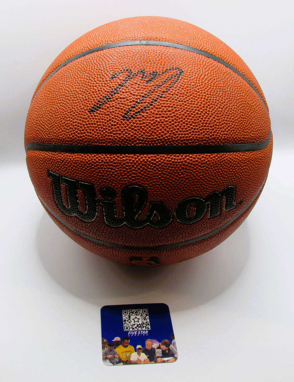 Luka Doncic Signed Basketball With COA (503284) (Lakers)