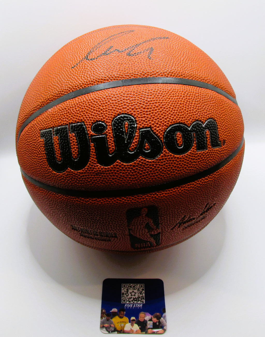Luka Doncic Signed Basketball With COA (503287) (Lakers)