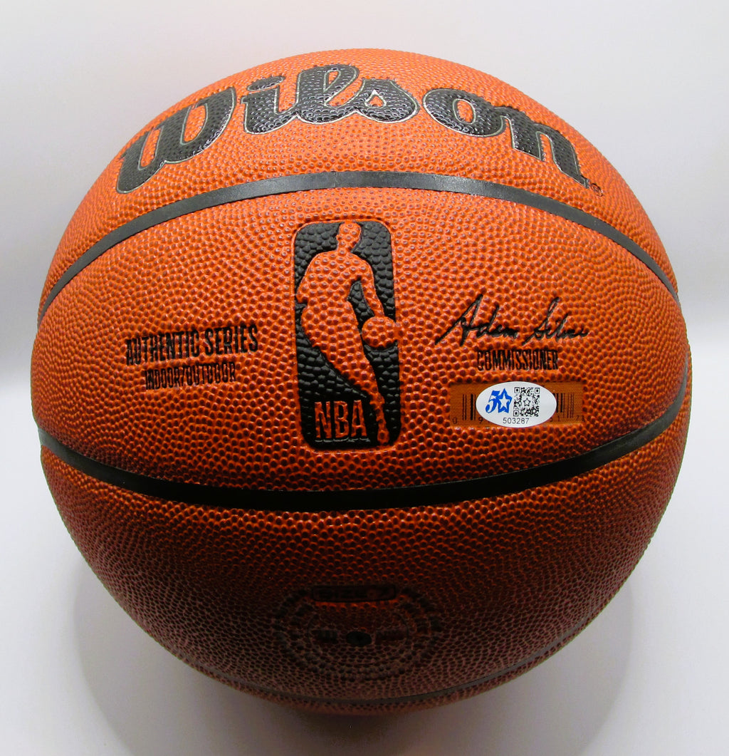 Luka Doncic Signed Basketball With COA (503287) (Lakers)