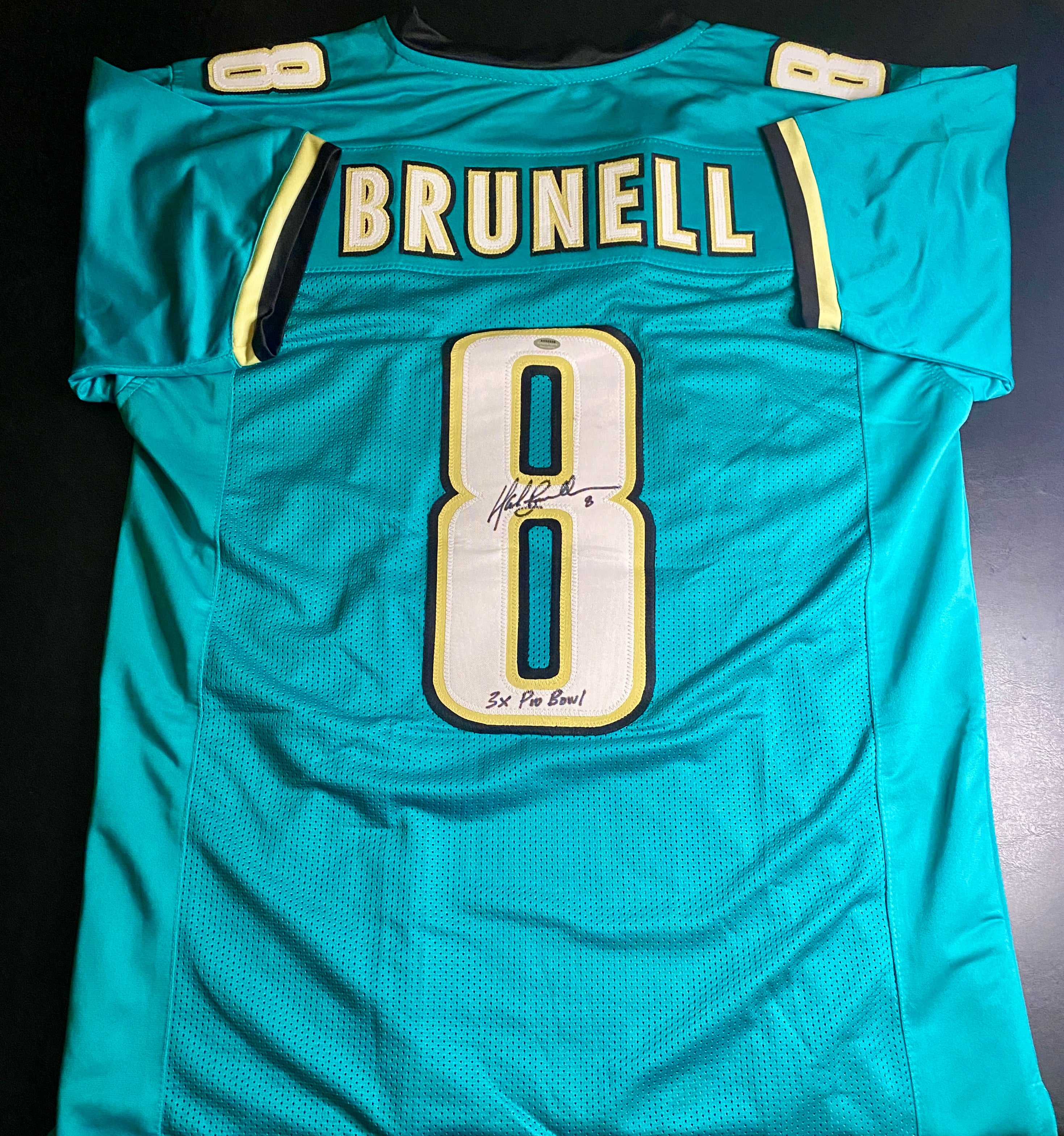 Mark Brunell Signed Jersey With COA (A555936) (Jaguars)