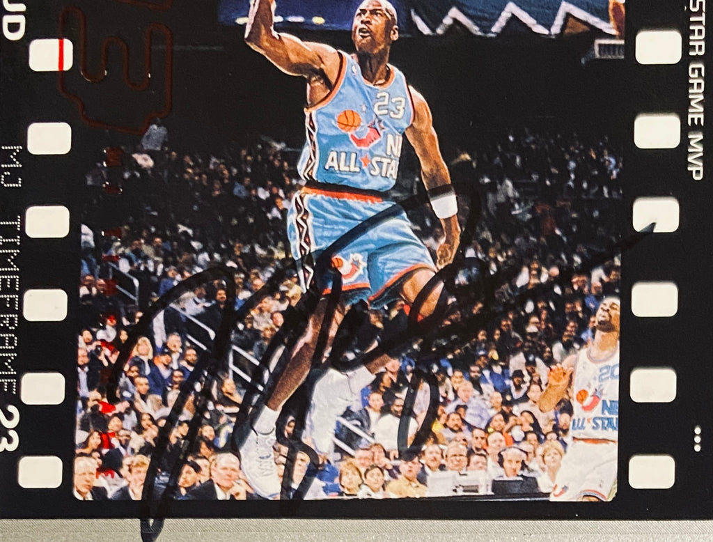 Michael Jordan Signed Card With COA (121026) (Bulls)