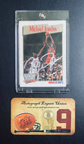 Michael Jordan Signed Card With COA (121076) (Bulls)