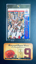 Michael Jordan Signed Card With COA (121080) (Bulls)