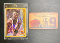 Michael Jordan Signed Card With COA (121117) (Bulls)
