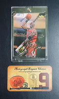 Michael Jordan Signed Card With COA (121234) (Bulls)