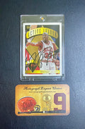 Michael Jordan Signed Card With COA (121241) (Bulls)