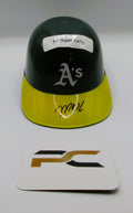 Michael Kelly Signed Mini Helmet With COA (S164774) (Athletics, A's)