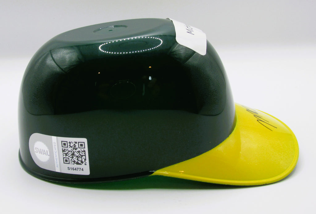 Michael Kelly Signed Mini Helmet With COA (S164774) (Athletics, A's)