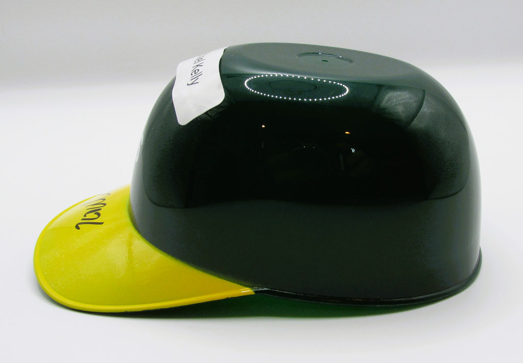 Michael Kelly Signed Mini Helmet With COA (S164774) (Athletics, A's)