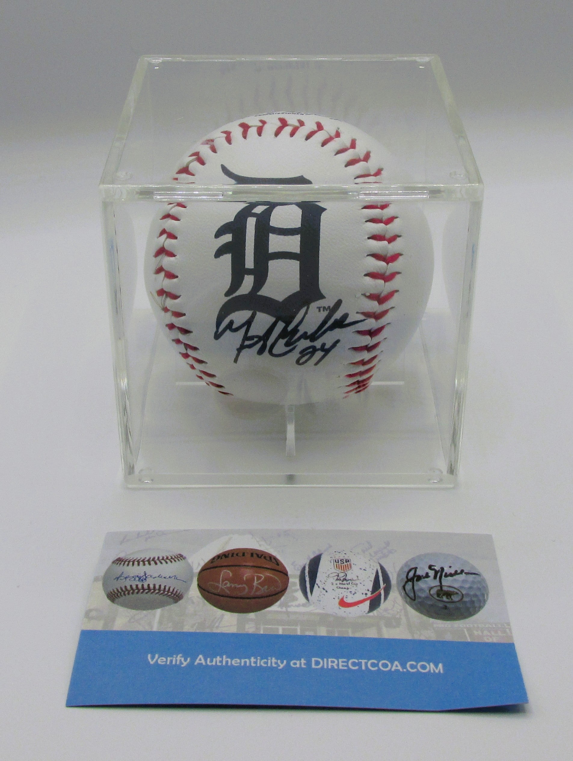 Miguel Cabrera Signed Baseball With COA (2371723) (Tigers)