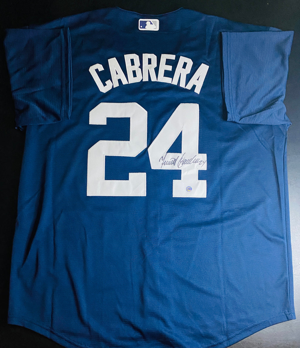 Miguel Cabrera Signed Jersey With COA (PC483467) (Tigers)
