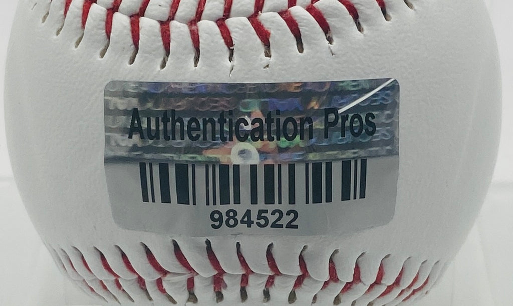 Mike Piazza Signed Baseball In Case With COA (984522) (Dodgers, Mets)