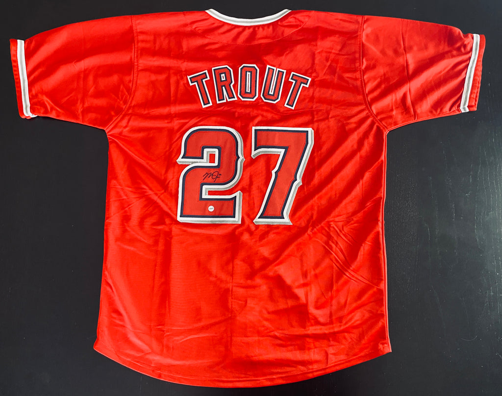 Mike Trout Signed Jersey With COA (PC485790) (Angels)