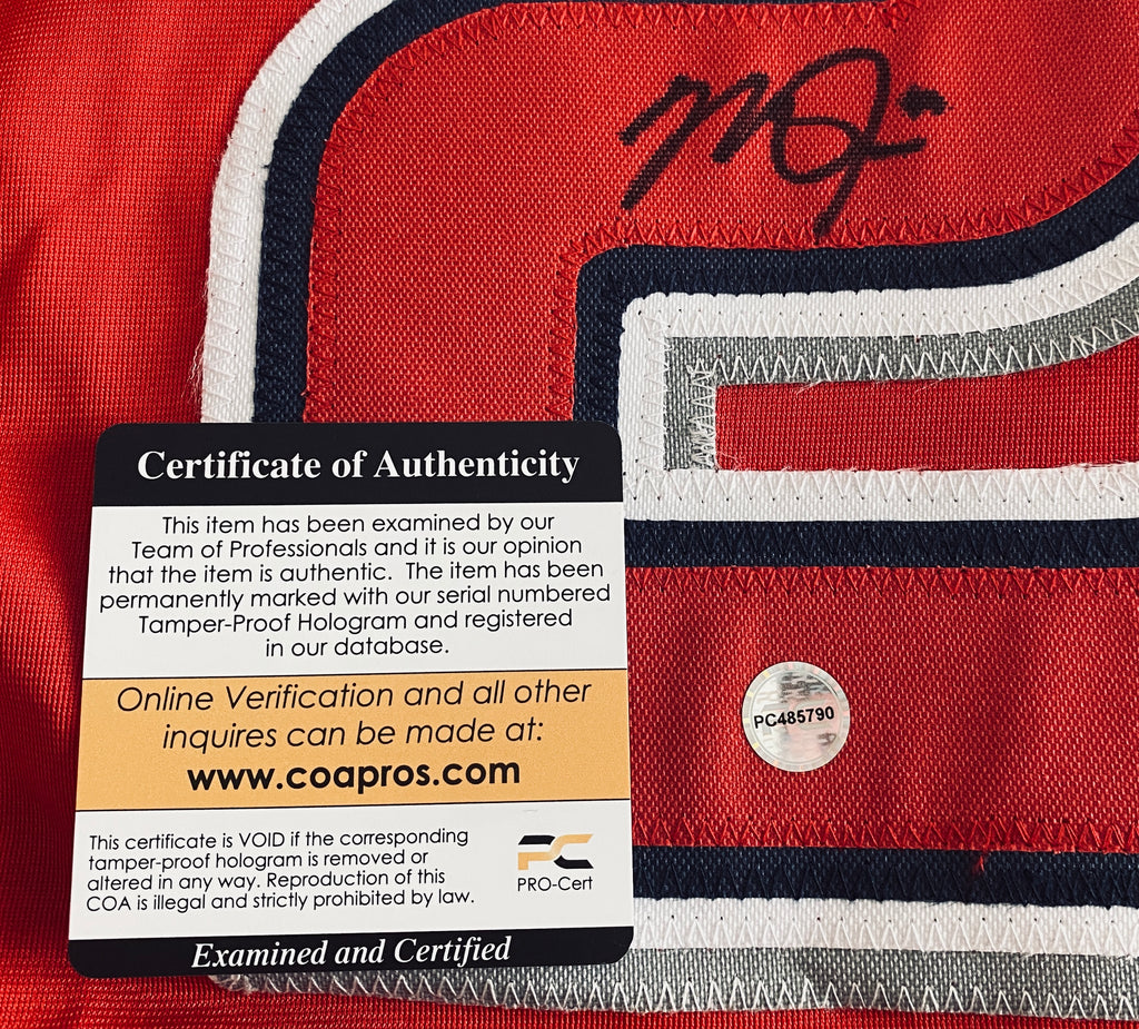 Mike Trout Signed Jersey With COA (PC485790) (Angels)