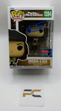 Mona-Lisa Saperstein (Jenny Slate) Signed Funko In Case With COA (PC484115) (Parks & Rec)
