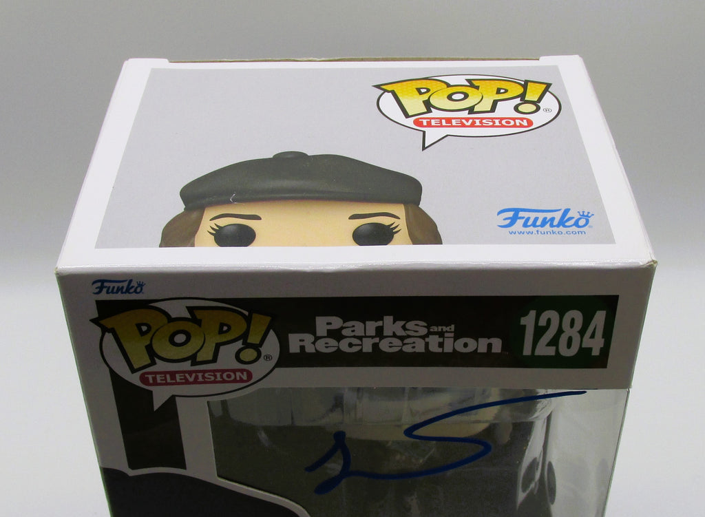 Mona-Lisa Saperstein (Jenny Slate) Signed Funko In Case With COA (PC484115) (Parks & Rec)